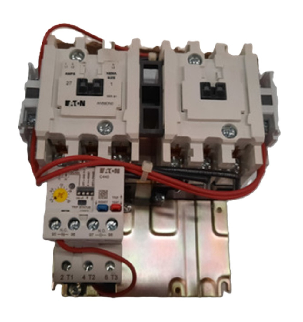 27 Amp, Eaton #AN59DN0A5G020, Freedom NEMA Full Voltage Reversing Starter, Size 1, C440 Electronic Overload