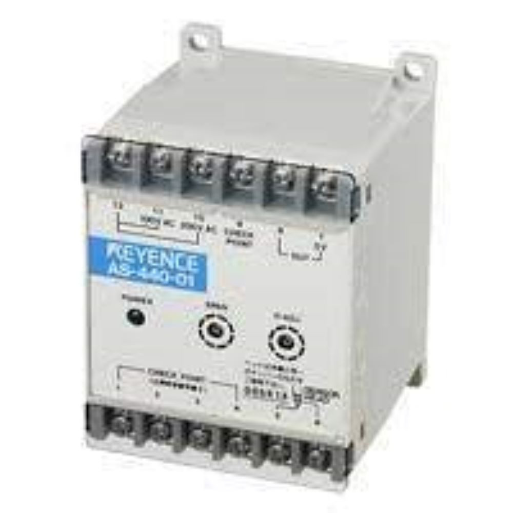 Keyence #AS-440-01U, Inductive Gauging Sensor Amplifier Unit, NEW