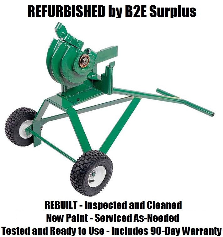 1-1/2" Greenlee #1801, Mechanical Conduit Bender, 1-1/4" and 1-1/2" IMC and Rigid, Refurbished