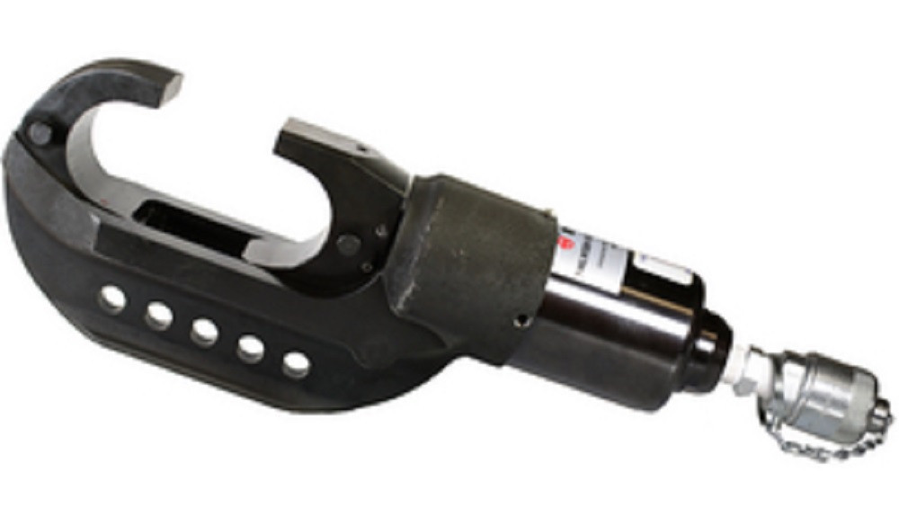 Burndy #Y750BH, 12 Ton Remote Head Hydraulic Crimp Tool, Tool Only, Refurbished