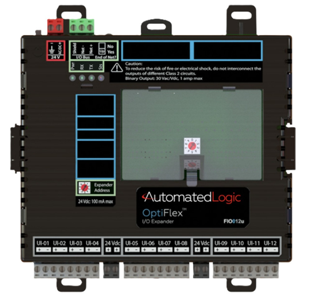 Automated Logic #FIO012u, OptiFlex I/O Expander for Controller, NEW