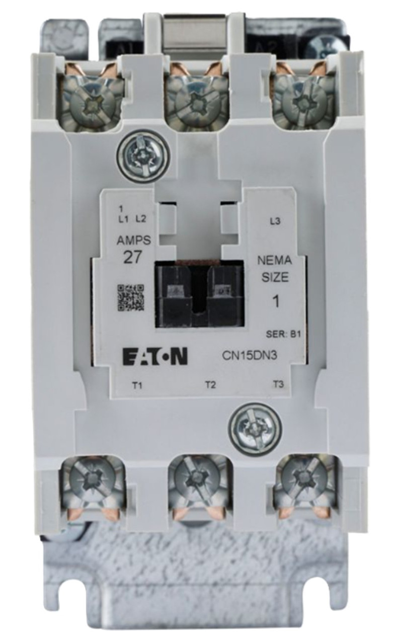 27 Amp, Eaton #CN15DN5AB, Motor Control Contactor, NEMA 1, Non-Reversing, NEW