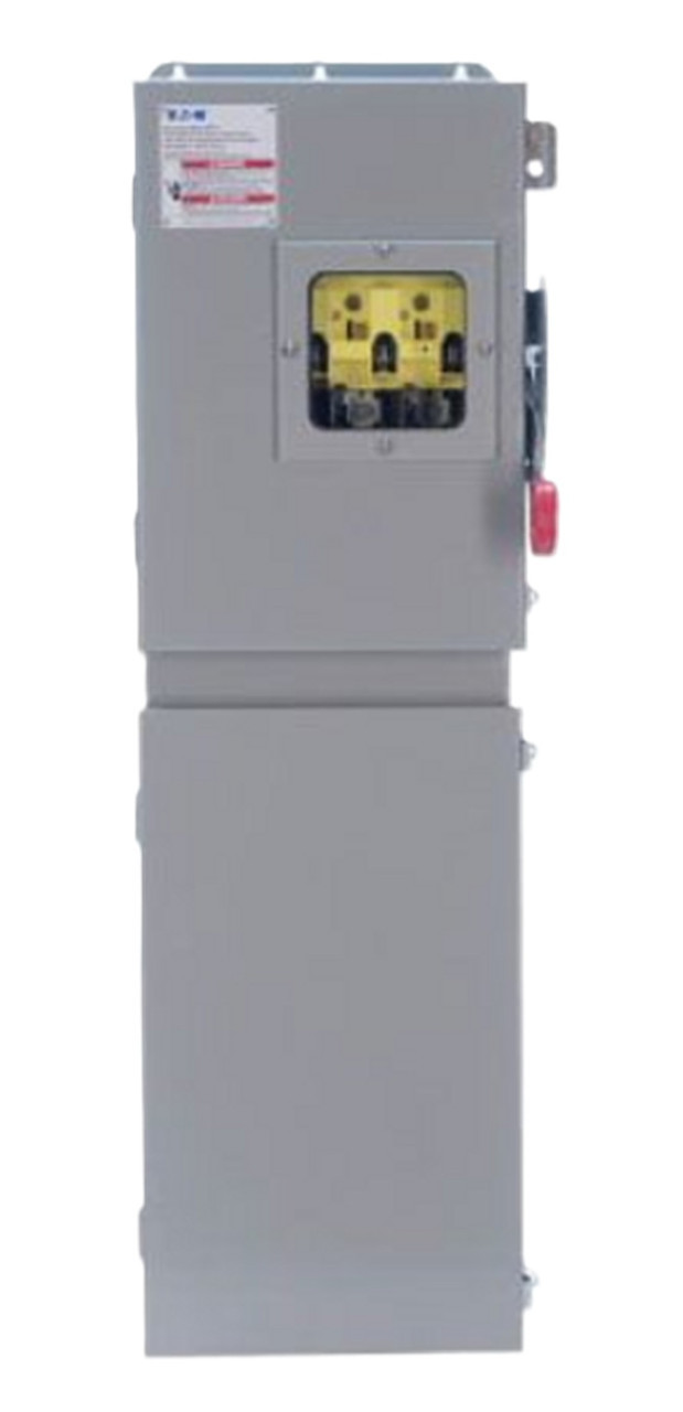 60 Amp. Eaton #DD362FDKW, Single-Throw Fused Safety Disconnect Switch, NEW