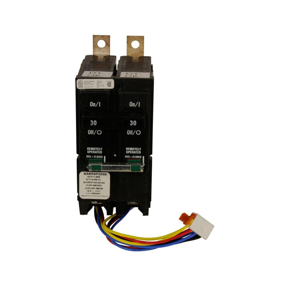 40 Amps, Eaton #BABRSP2040, Type BAB Smart Circuit Breaker, 2-Pole, 120/240 Volts, NEW