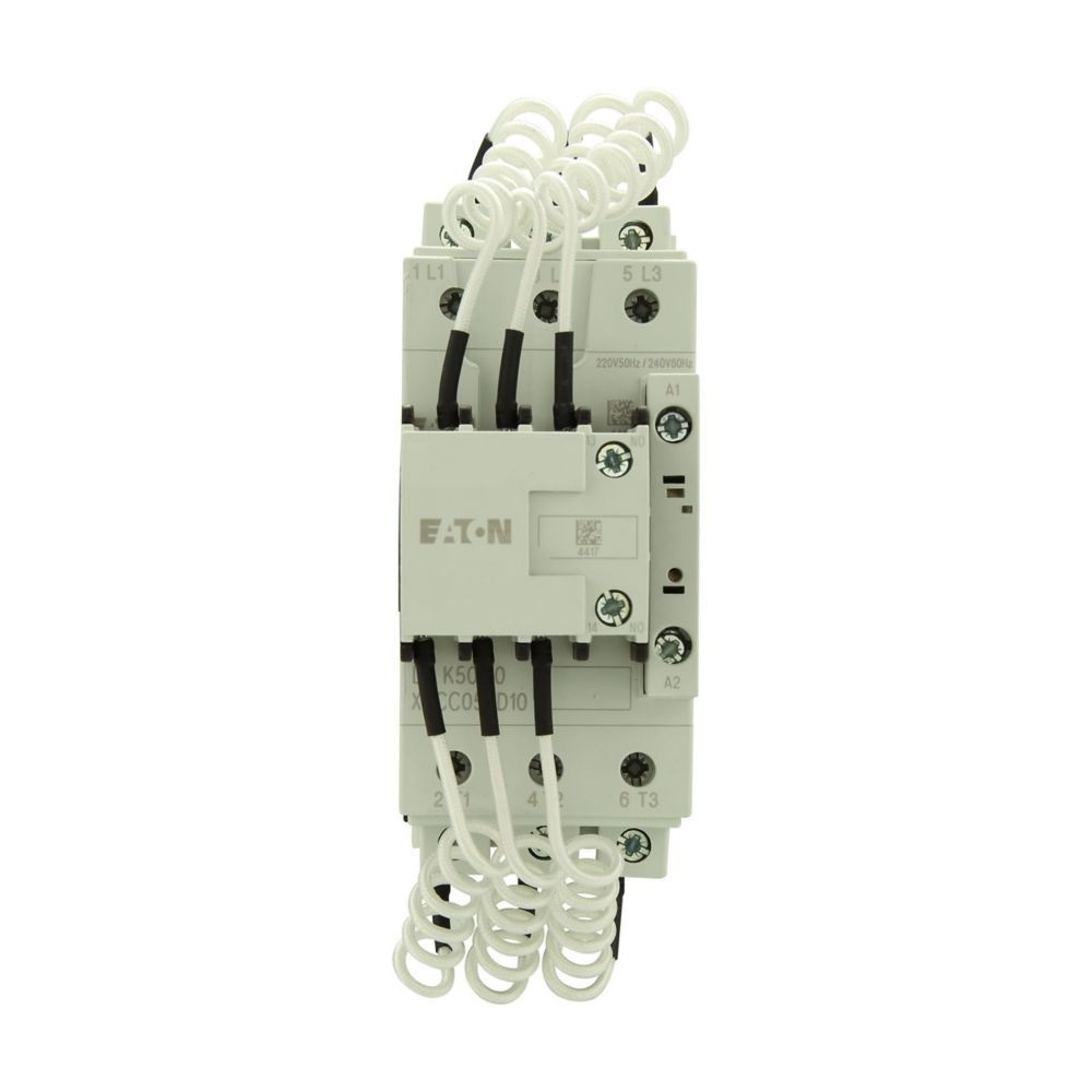 50 Amp, Eaton #XTCC050D10B, Capacitor Contactor, 55 mm Frame Size, NEW