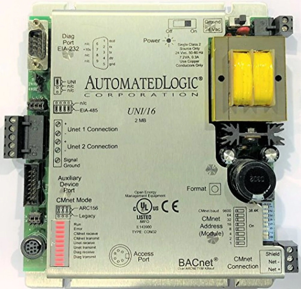 Automated Logic #UNI/16, U-Line Unitary Controller Router, NEW