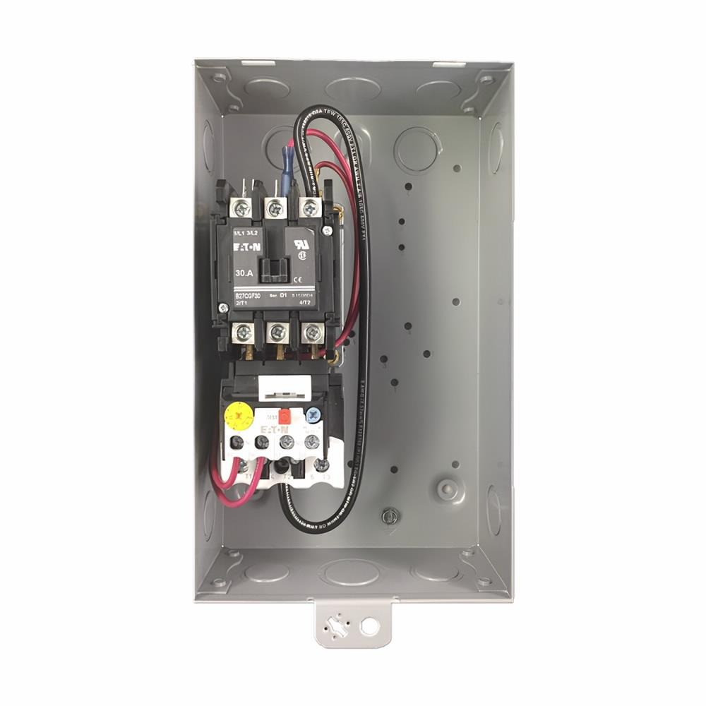 30 Amp, Eaton #A27CGF30C024, Definite Purpose Non-Reversing Starter, 16-24 FLA, NEMA 1, 440-480 Volts Coil
