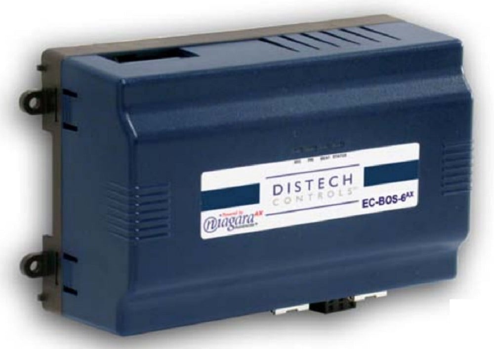 Distech #EC-BOS-6AX, Network Manager, Programmable Controller, Niagara, Refurbished