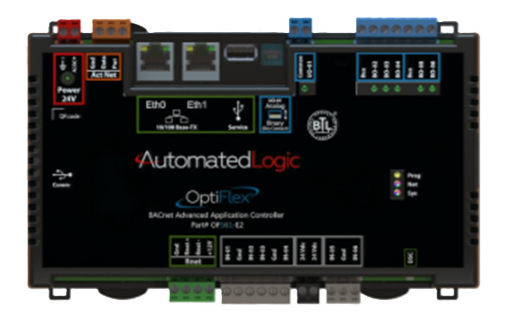 Automated Logic #OF561-E2, OptiFlex Zone Controller, Dual IP, AAC, NEW