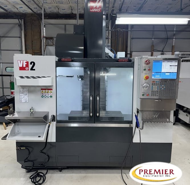 Haas #VF-2, CNC vertical machining center, 30" X, 16" Y, 20" Z, 36" x 14" table, 8100 RPM, CAT 40, 30 HP, 24