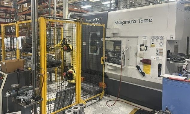 Nakamura Tome #Super-NTY3-Jumbo, cnc turning center, 9-Axis, 12.8" diameter x 9.84" L max, 10" chuck, 3.1"