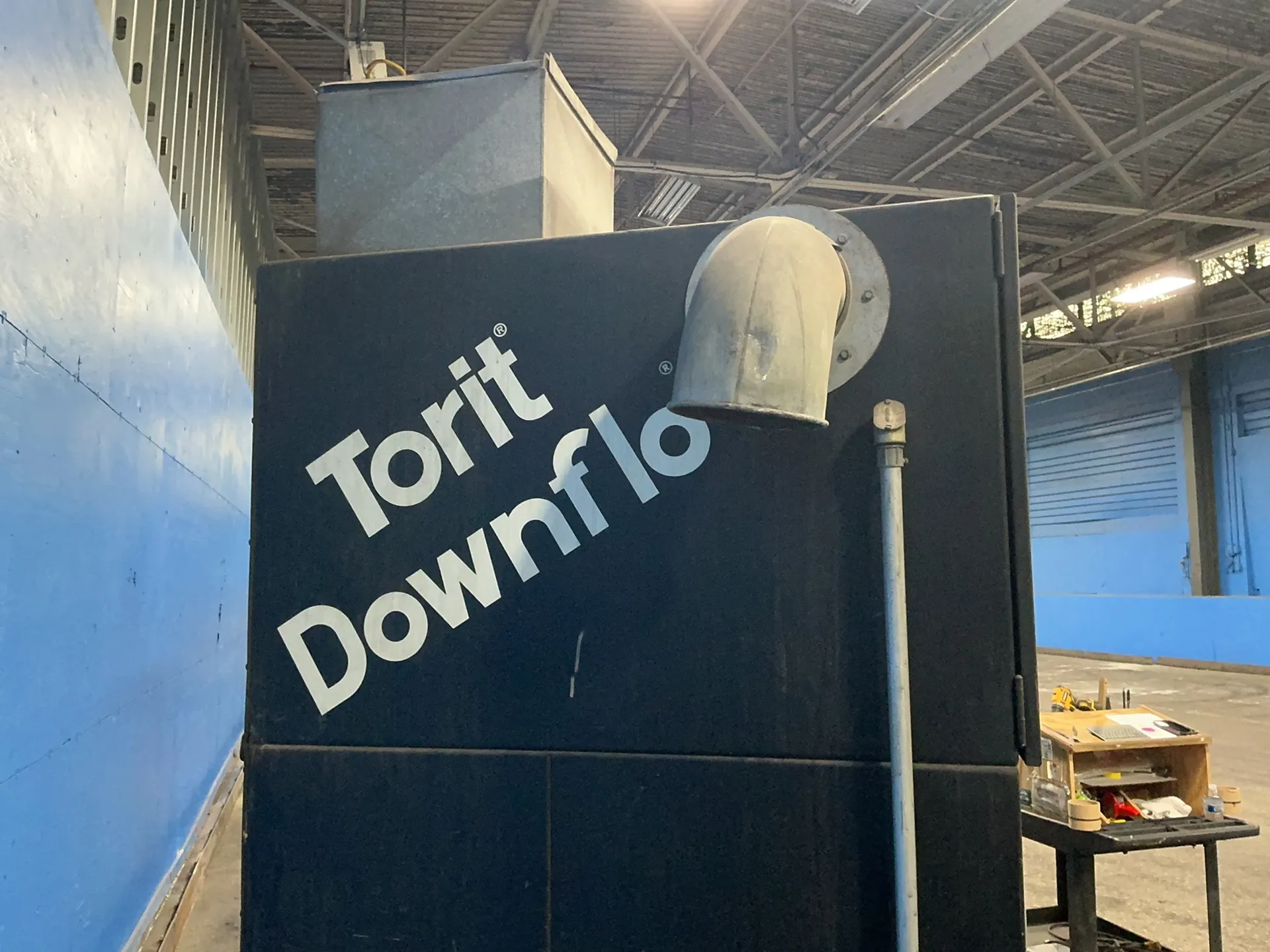 Donaldson Torit #SDF-6, Downflo Dust Collector, 10 HP, 3450 RPM, 208 V.