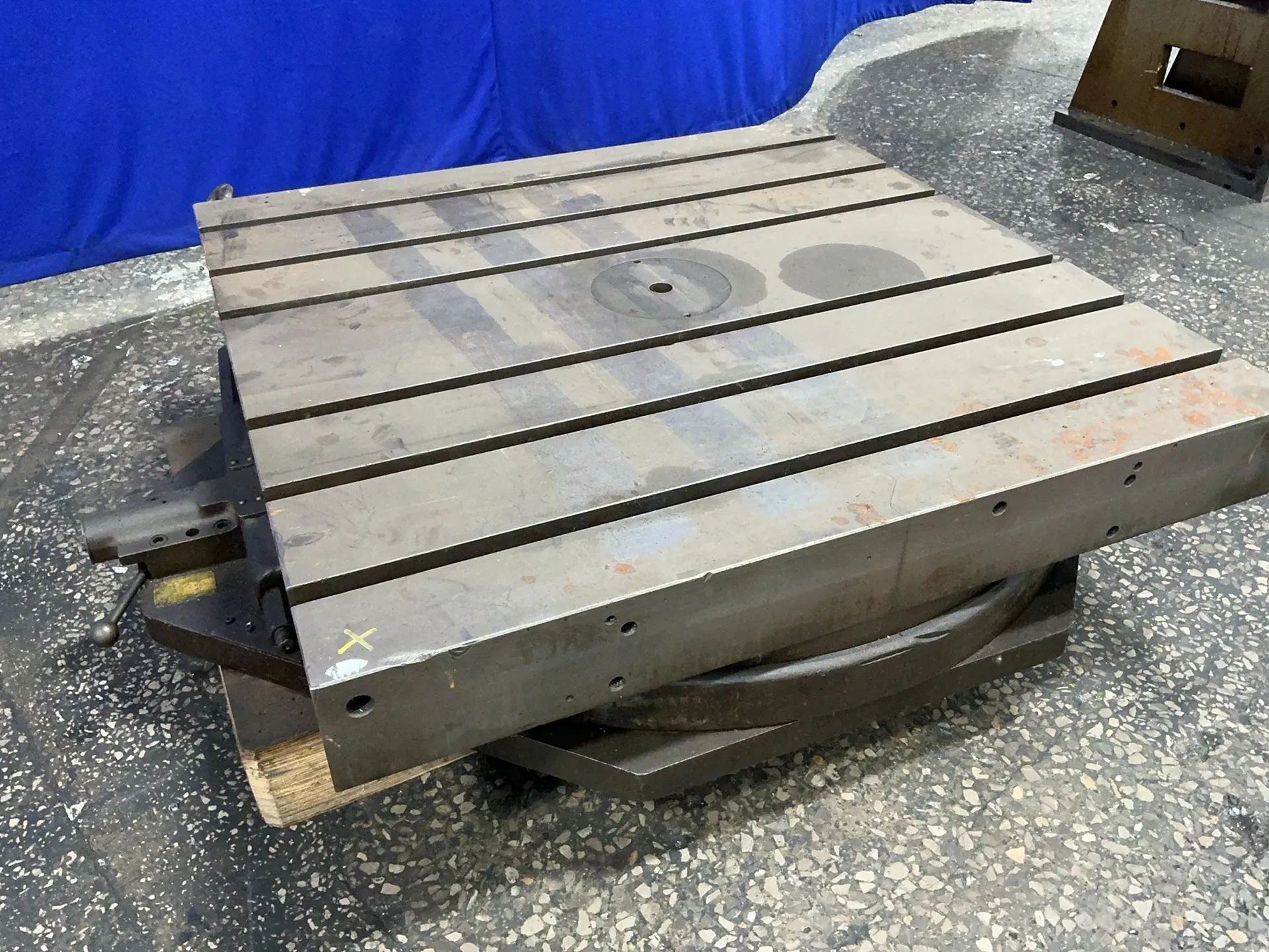 48" x 48" Lucas, T-Slot Rotary Table