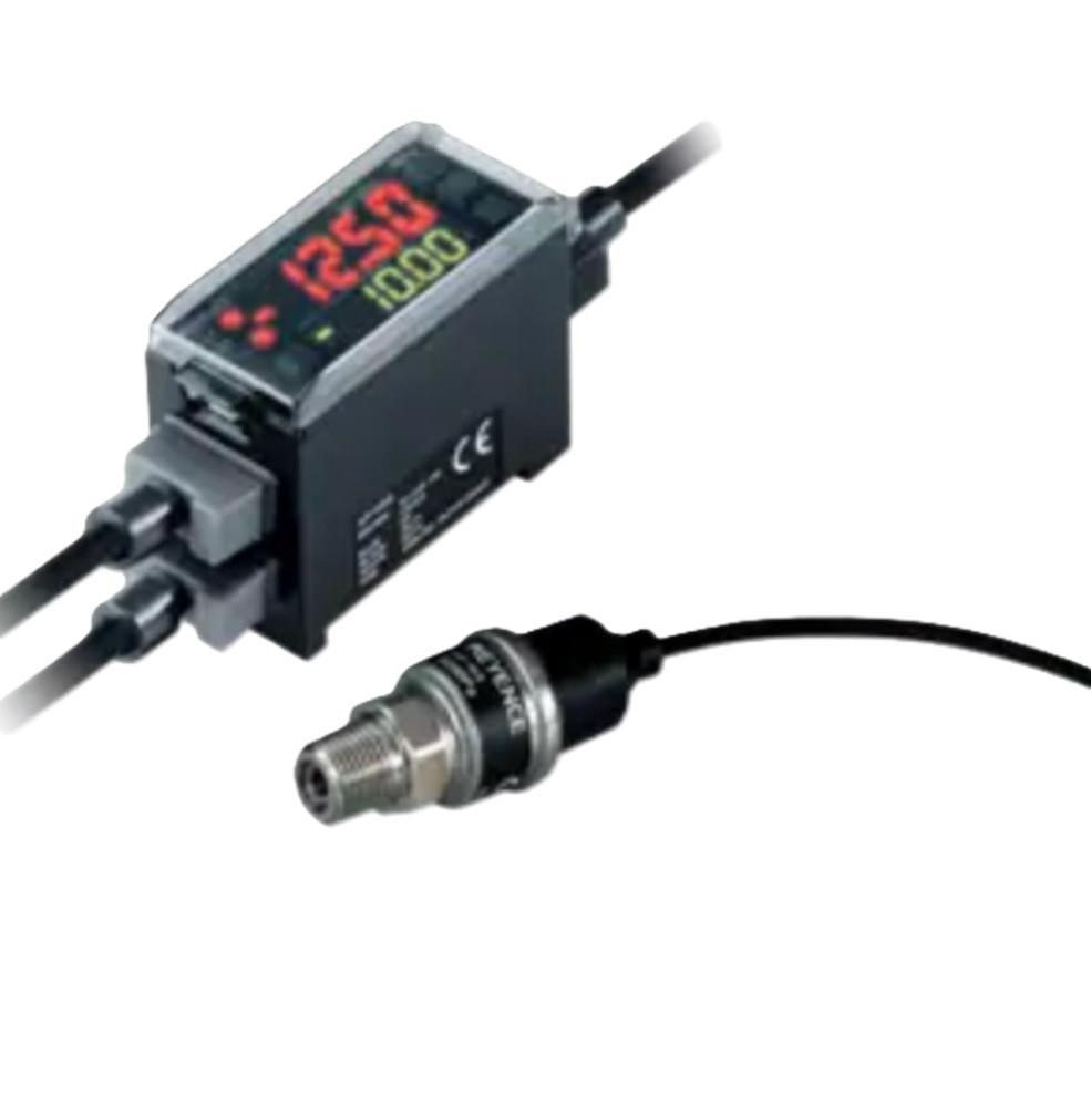 Keyence AP-V80 Durable Multi-Fluid Digital Pressure Sensor, NEW