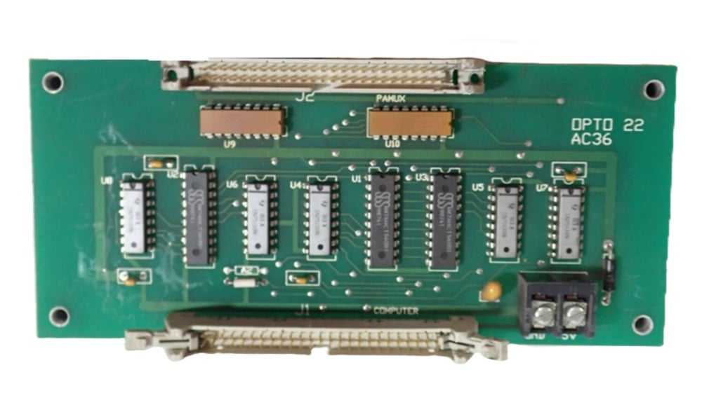 Opto 22 AC36 Adapter Card, Pamux Bus Interface for TTL Parallel Port, NEW