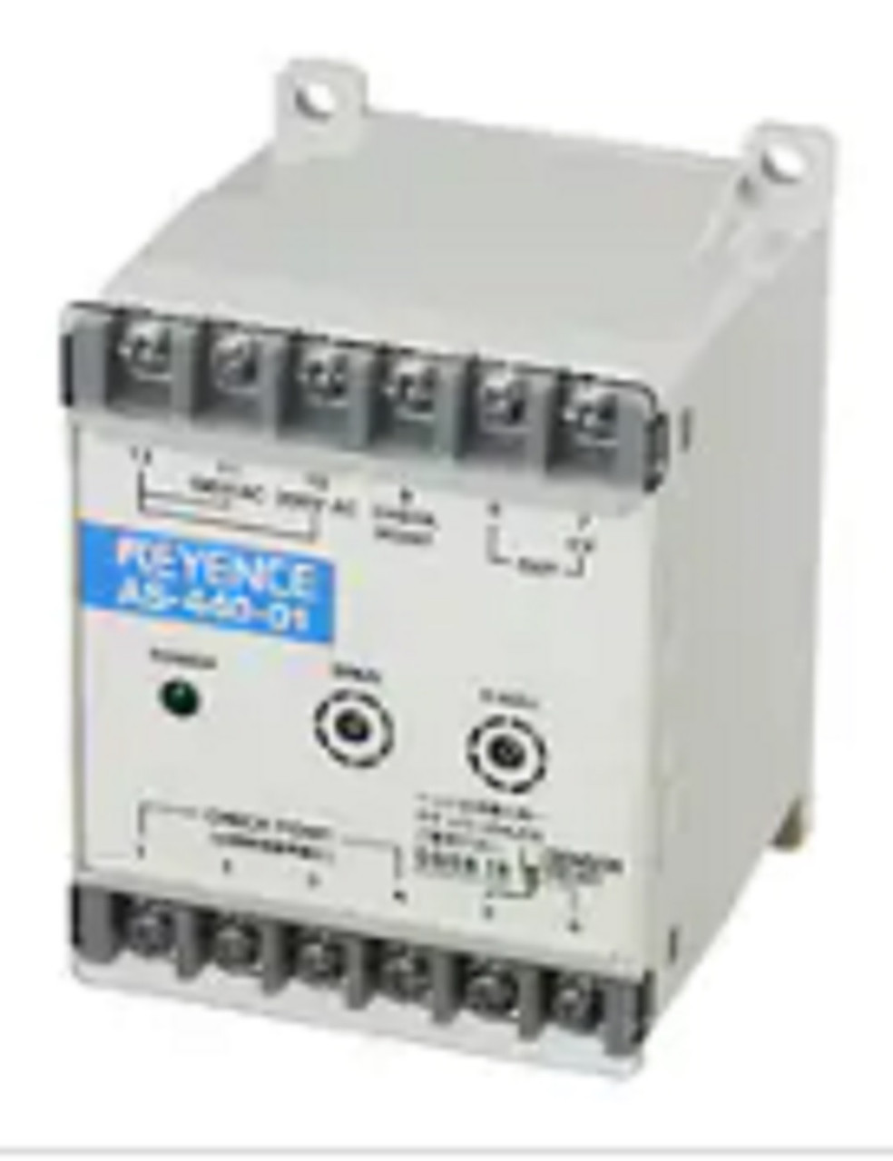 Keyence AS-440-02 Inductive Proximity Gauging Sensor, Amplifier Unit, NEW
