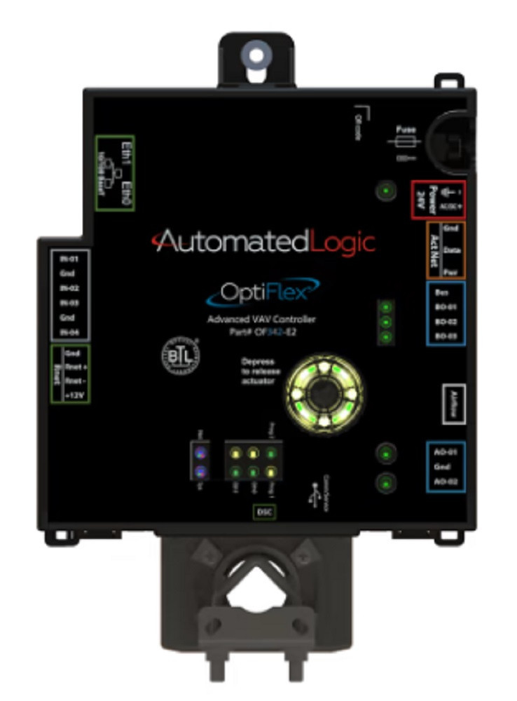 Automated Logic Corporation ALC OF342-E2 OptiFlex Advanced VAV Controller, NEW