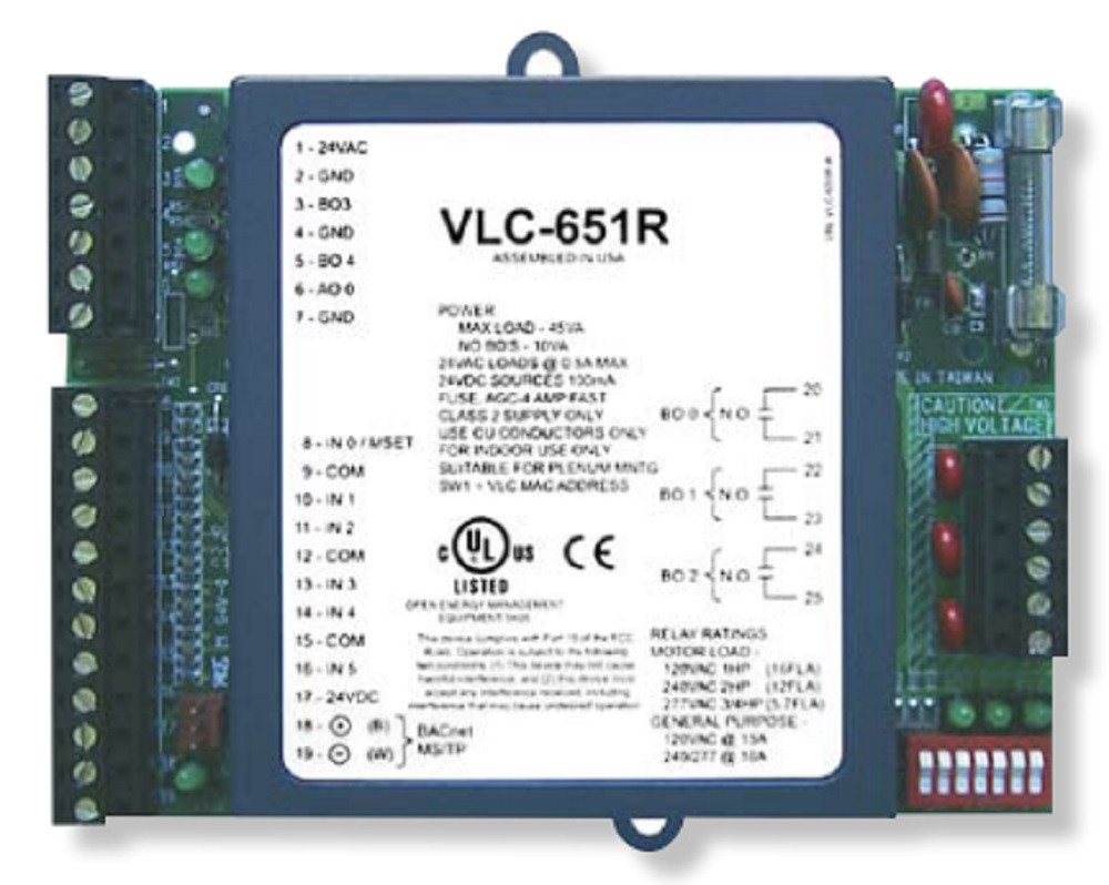 Alerton VLC-651R BACtalk Programmable BACnet-Compliant Field Controller, NEW