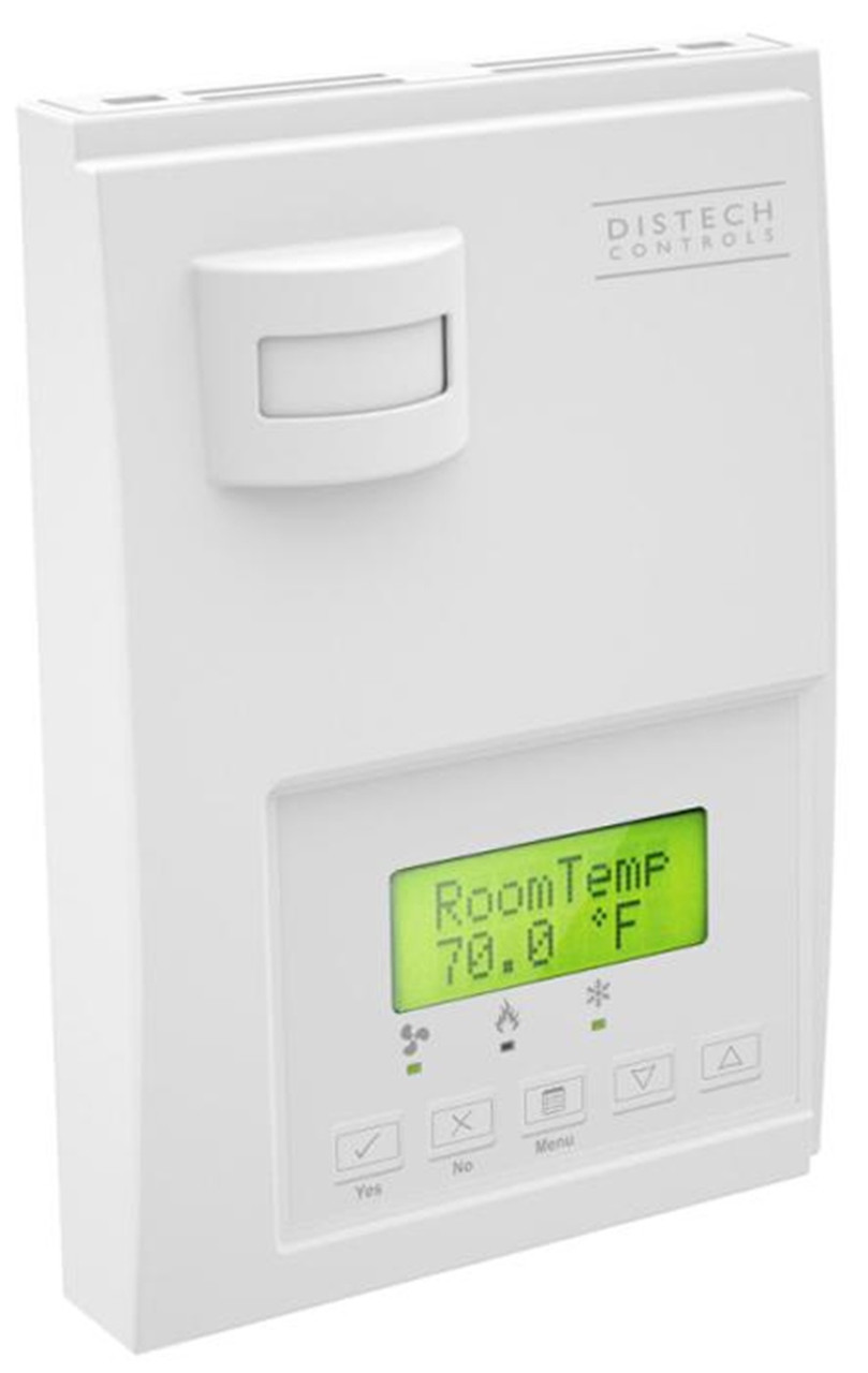 Distech CDIVI-7657B50E1 ECL-STAT-RT2HP RTU Room Controller, 2H/2C Multi-Stage, NEW