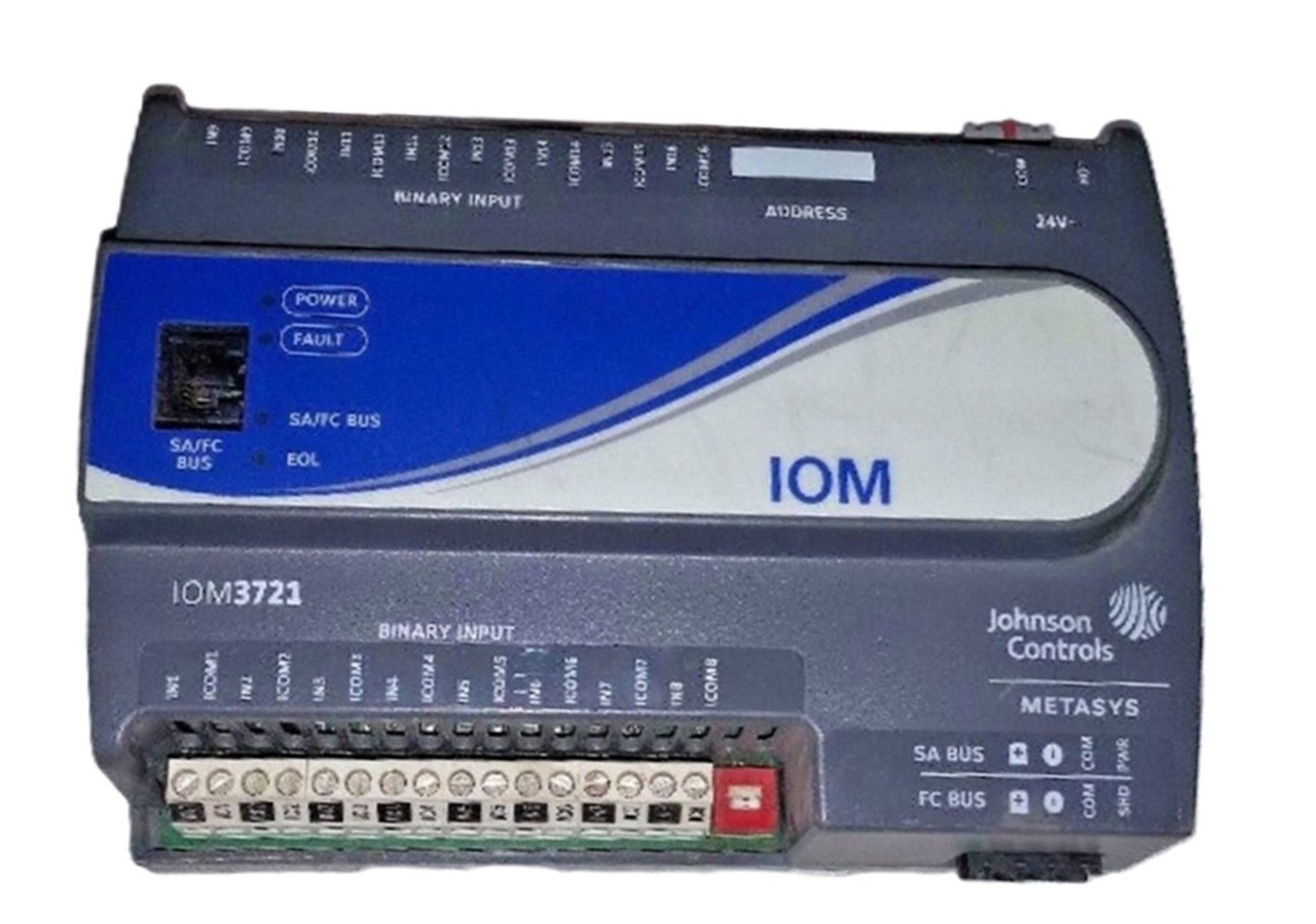 Johnson Controls MS-IOM3721-0 Metasys Input/Output Expansion Module, Refurbished