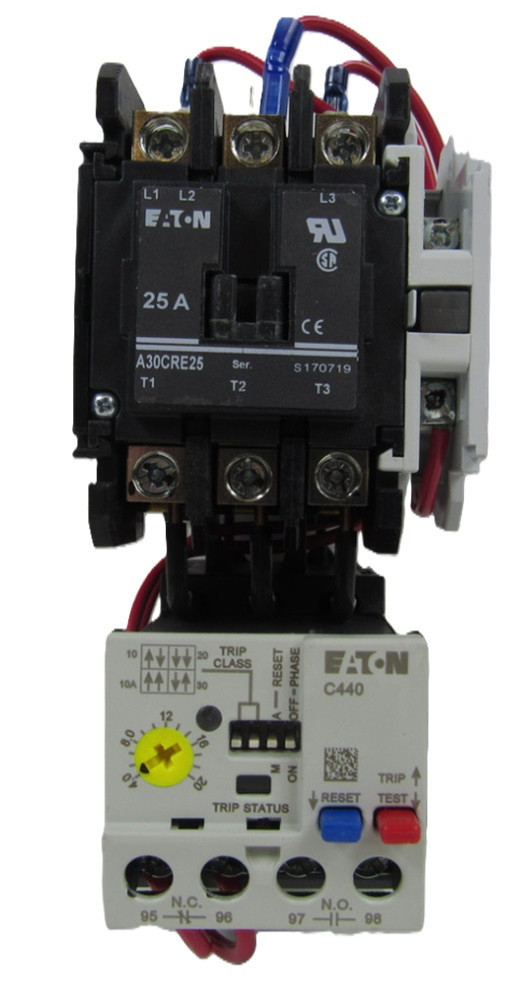Eaton A30CRE25CA5E020 C440 Definite Purpose Full Voltage Non Reversing Starter, NEW