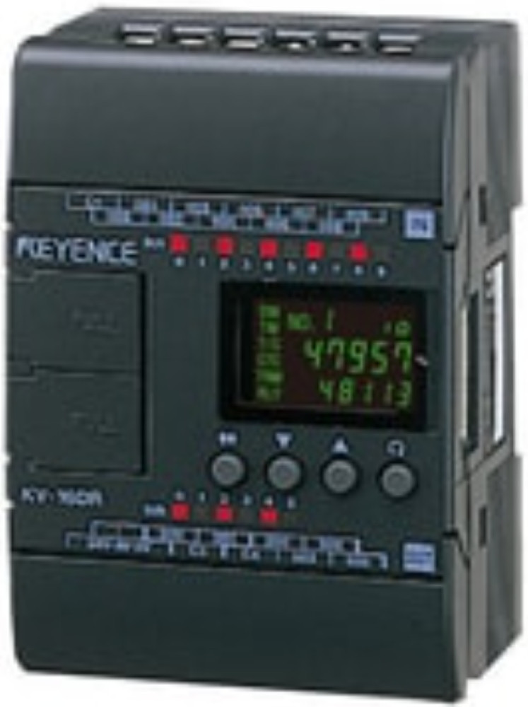 Keyence KV-16DTP Base Unit, DC Type, 10 Inputs And 6 Transistor Outputs, Refurbished