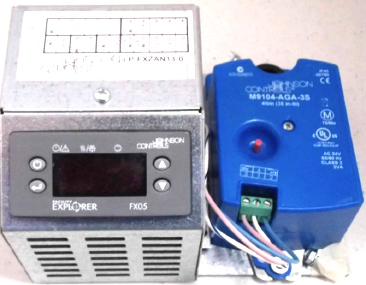 Johnson Controls LP-FXZAN13-0 FXZAN Zone Controller and Actuator Assembly, NEW