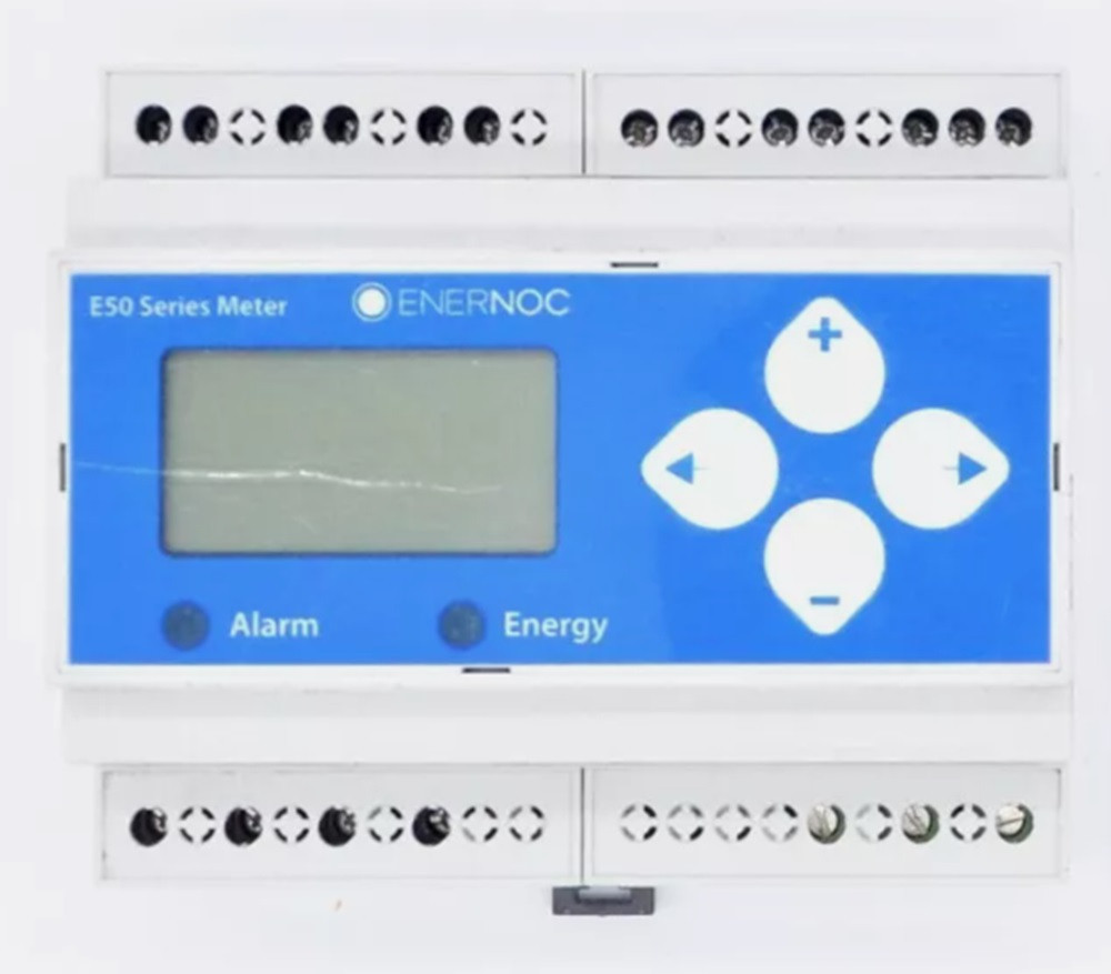 Enernoc Veris E50C2A-E5 Pulse/Alarm Output Full Data Set Power and Energy Meter, Refurbished