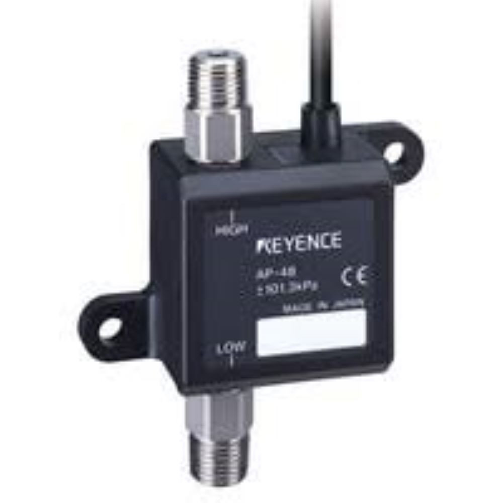 Keyence AP-48 Digital Pressure Sensor with 2-Color Display, Sensor Head, NEW