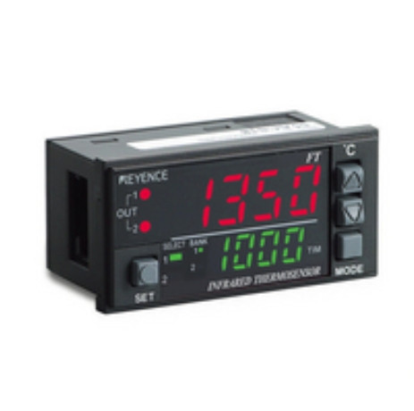 Keyence FT-55A Digital Infrared Temperature Sensor, Amplifier Unit, NEW