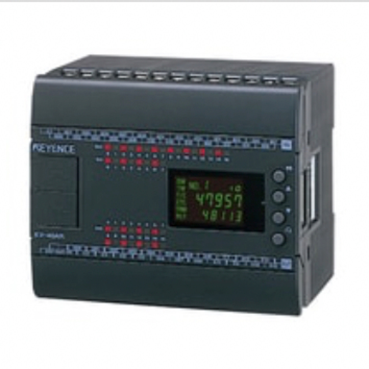 Keyence KV-40AR PLC, Base Unit, AC Type, 24 Inputs and 16 Relay Outputs, NEW