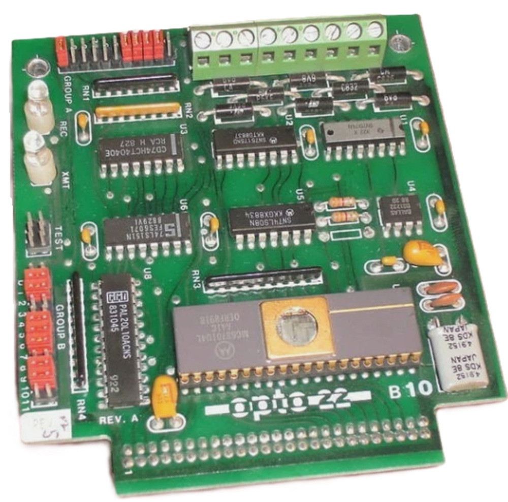 Opto 22 B10 16-Channel Digital Optomux Brain Board, NEW