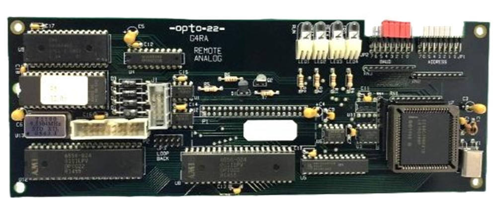 Opto 22 G4RA Remote Analog Circuit Board, Refurbished