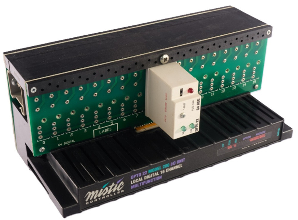 Opto 22 G4D16LS Mistic Controller, I/O Unit, Local Digital 16 Channel Simple, Refurbished