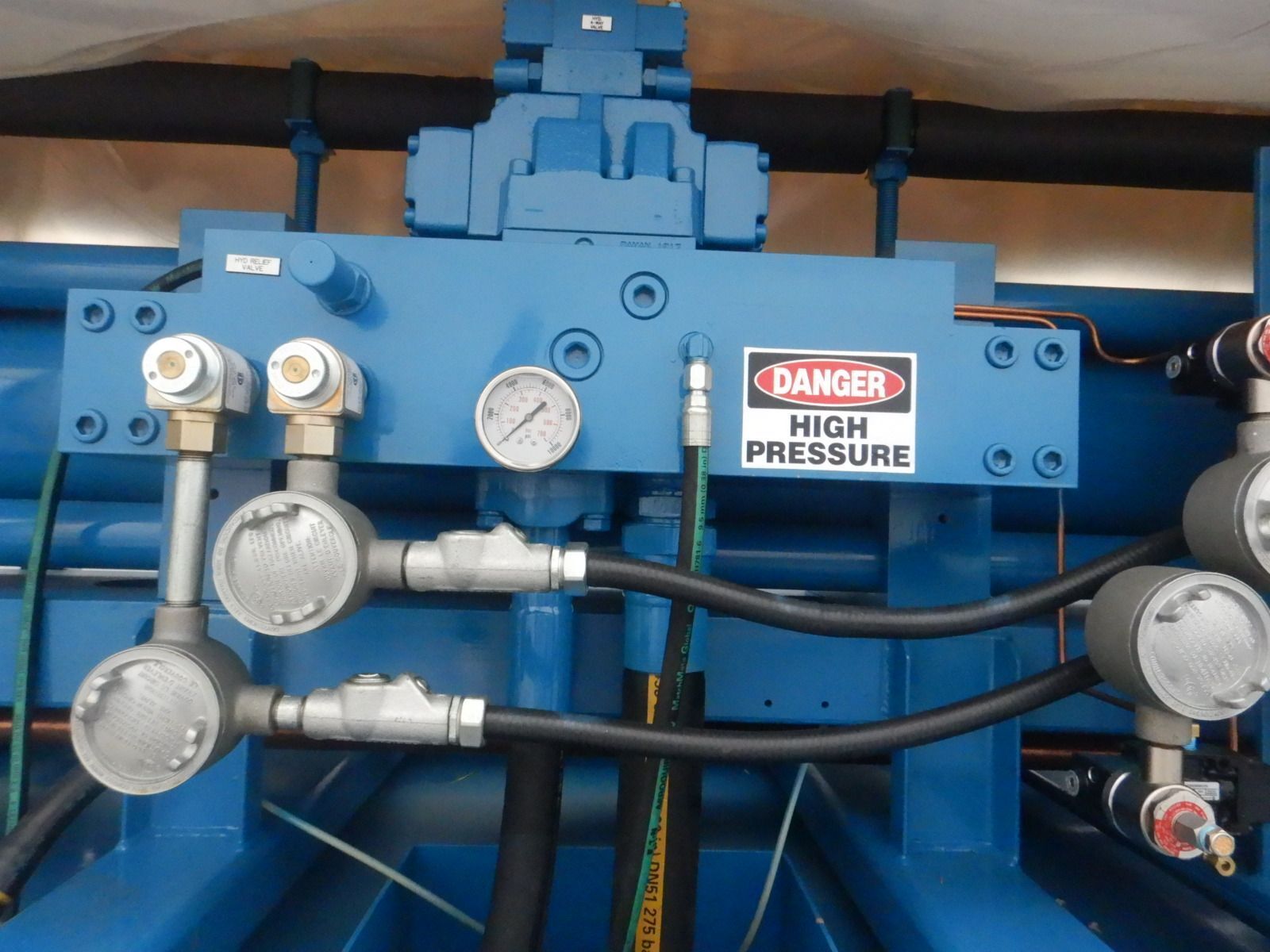 Hydro-Pac #C15-100-10000FX/EXTH2, Hydrogen Gas Compressor Package, single stage, 15,000 psi, 100 HP