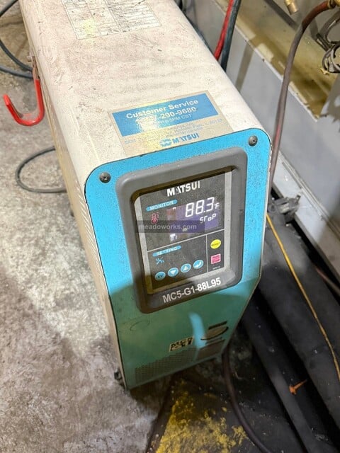 9 KW Matsui #MC5-G1-88L, Water Temperature Control Unit, 1.34 HP motor, 460 Volts, 2020, (2 available)