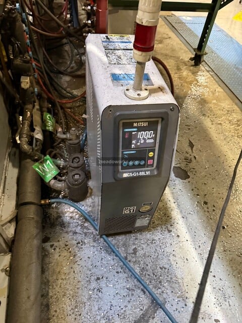 9 KW Matsui #MC5-G1-88L, Water Temperature Control Unit, 1.34 HP motor, 460 Volts, 2018, (3 available)