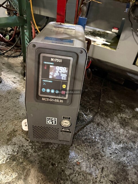 6 KW Matsui #MC5-G1-55L, Water Temperature Control Unit, 0.8 HP motor, 460 Volts, 2018