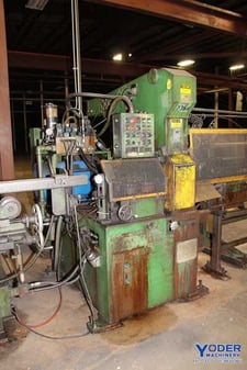 3" x .125 Haven #872, tube cut off system, dual blade shear cutting, hydraulic, 40 HP, #67573