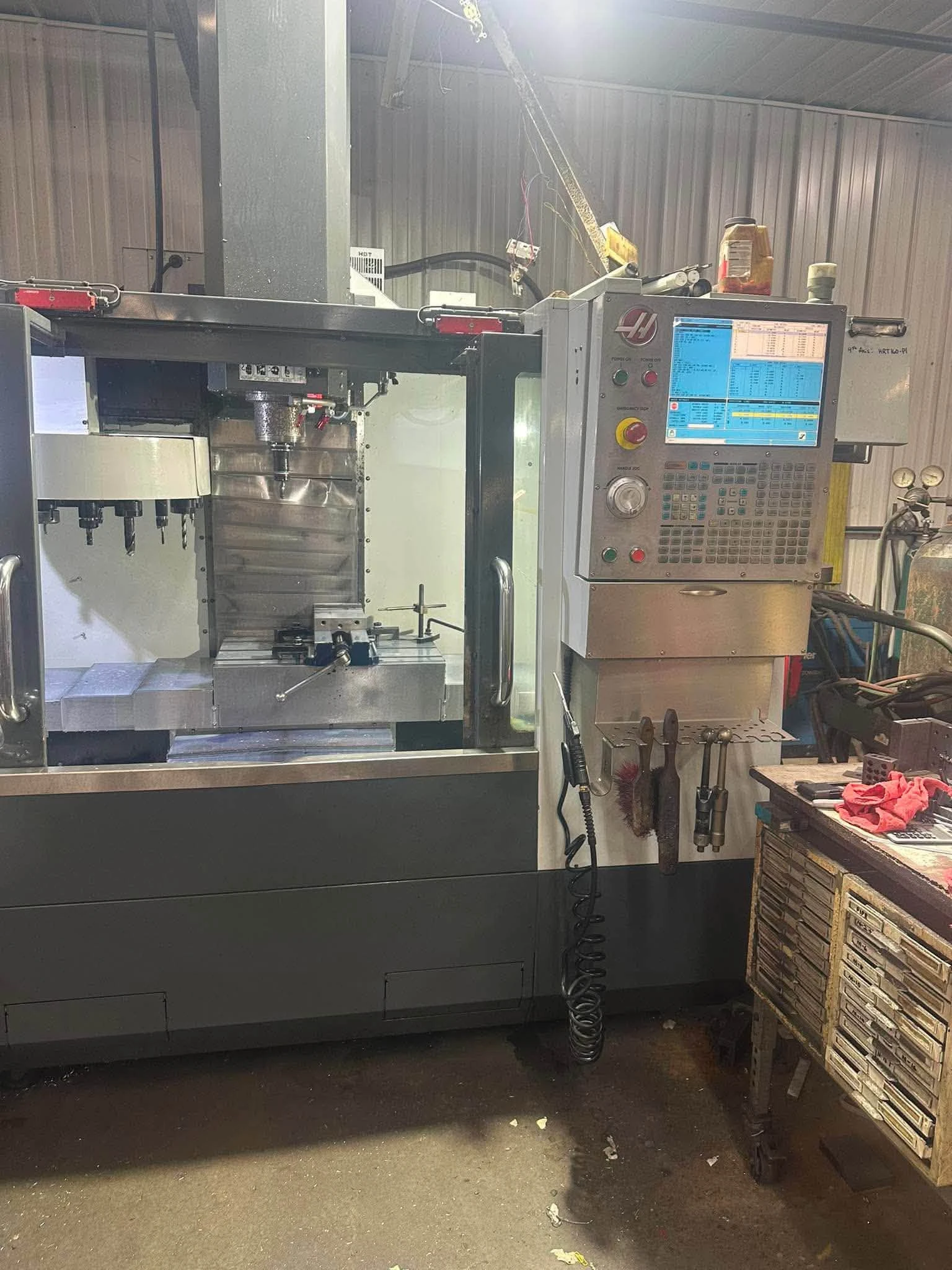 Haas #VF-1, CNC Vertical Machining Center, 20" X, 16" Y, 20" Z, 26" x 14" table, 30 HP, 8100 RPM, 20