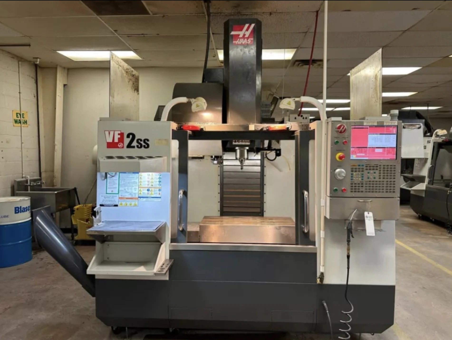 Haas #VF-2SS, CNC Vertical Machining Center, 30" X, 16" Y, 20" Z, 30 HP, 12,000 RPM, CAT 40, 24 automatic
