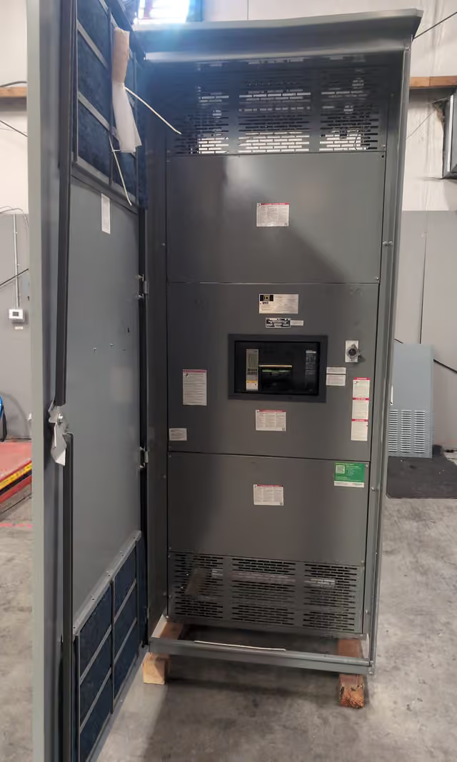 2500 Amps, Square D #QED, switchboard, 480/277 Volts, NEMA 3R