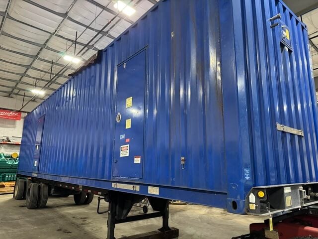 1500KW Cummins #EGC1500, Mobile Power Module, 1250KW Prime/1500KW Standby, 2220HP, #KTA50-G9 Engine