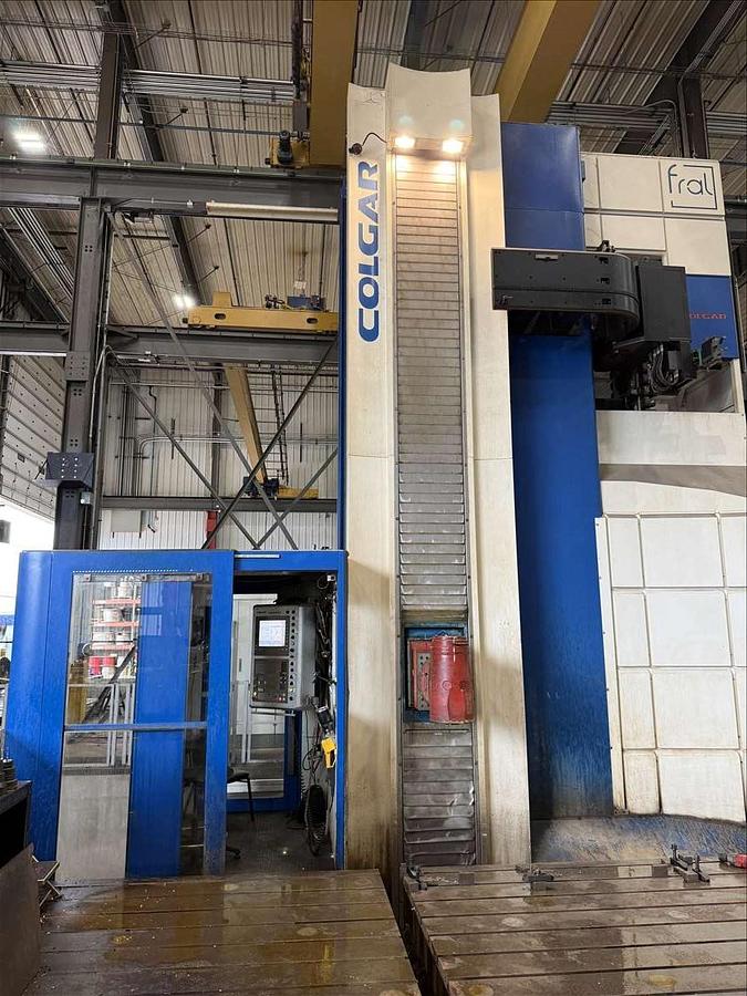 6.3" Colgar #FRAL-401, CNC horizontal traveling column boring mill, 433" X, 197" Y, 59" Z, 5-3,000 RPM, 98.5"