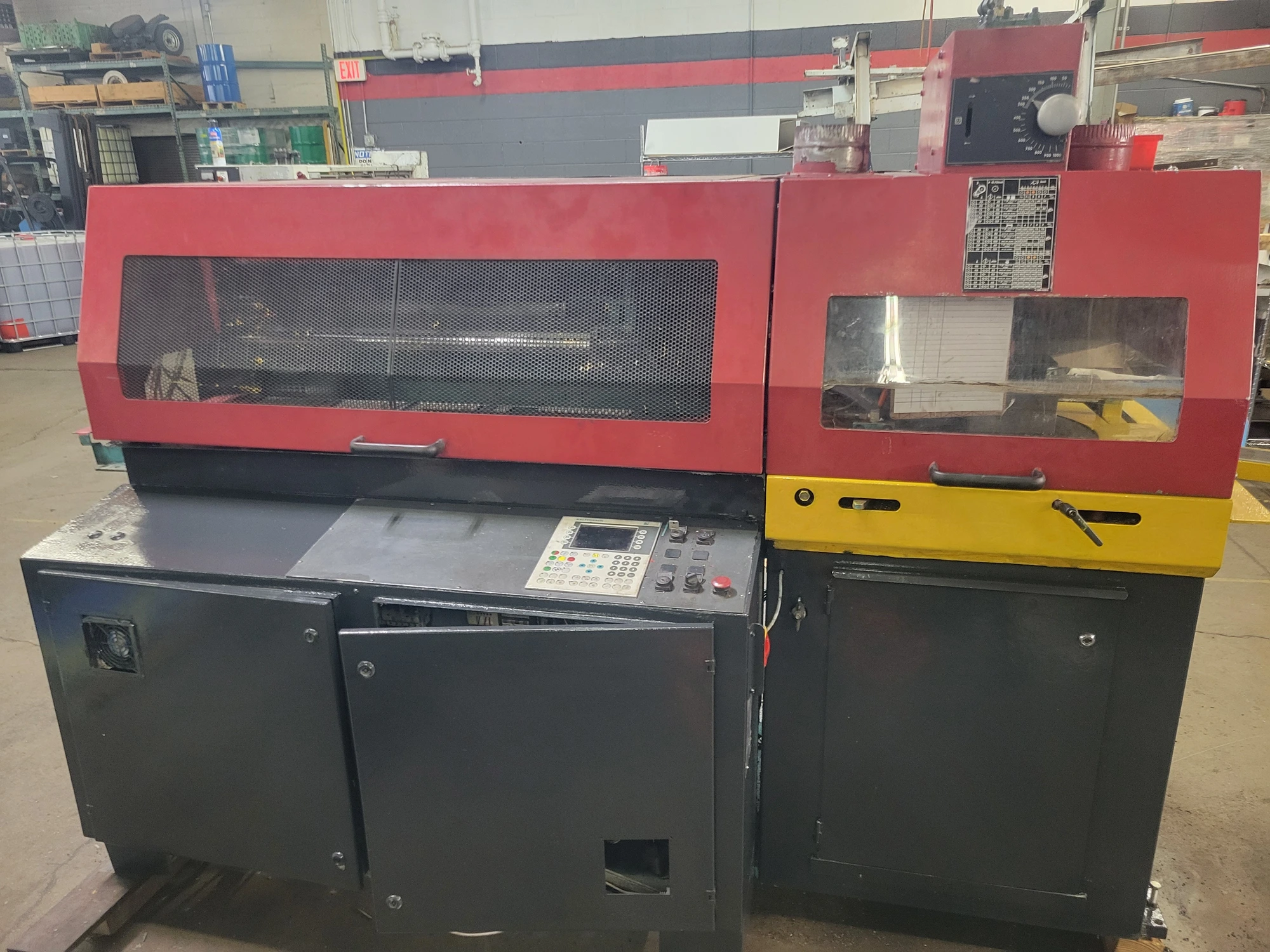 5.1" Kaltenbach #KKS-400NA, CNC cold saw, 15-3/4" blade, 2" arbor, 3.6 HP, hydraulic clamping, automatic