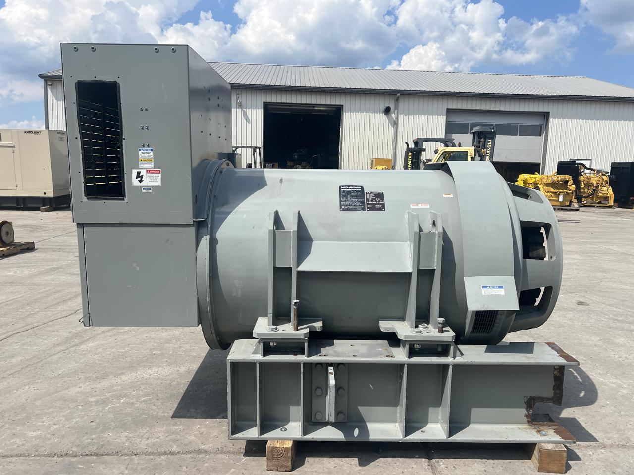 2800 KW, Marathon/MTU #2800RXC6DT2, generator end, take off 20V 4000 engine, 277/480 Volts, 3 phase, 500