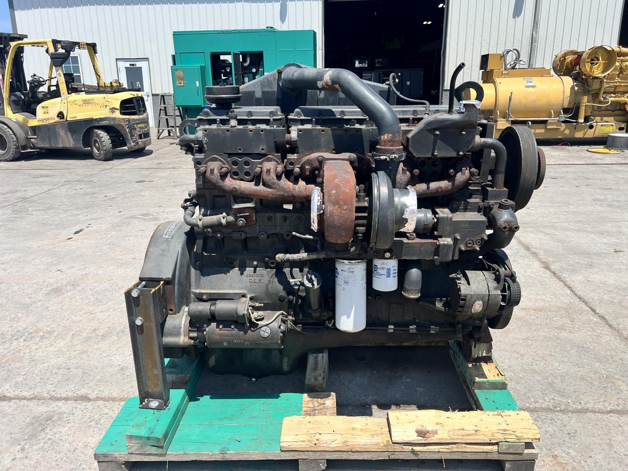 460 HP Cummins #N14, industrial diesel engine, 3550 hours