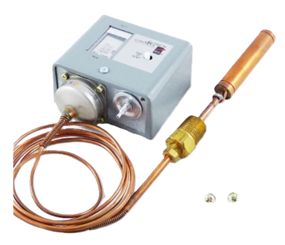 Johnson Controls A40HA-1 Temperature Actuated Pneumatic Switch, Manual Reset, NEW