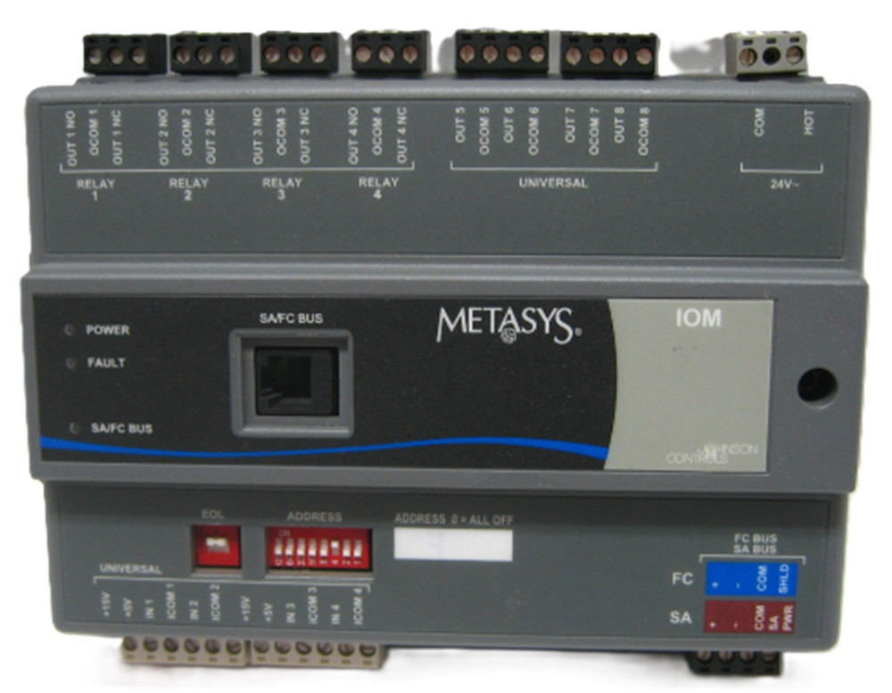 Johnson Controls MS-IOM3710-0 IOM3710 Input/Output Module, NEW