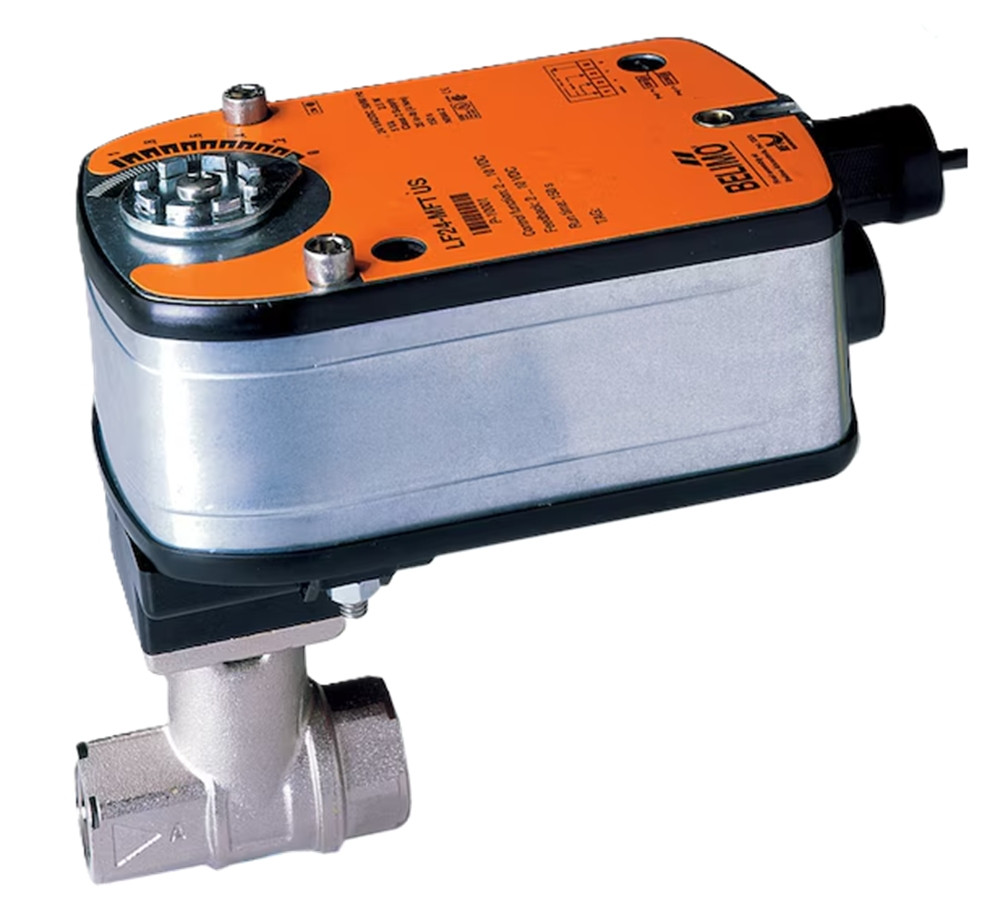 Belimo B222/LF24-SR Actuator Fitted Control Valve (CCV), DN 1", NEW